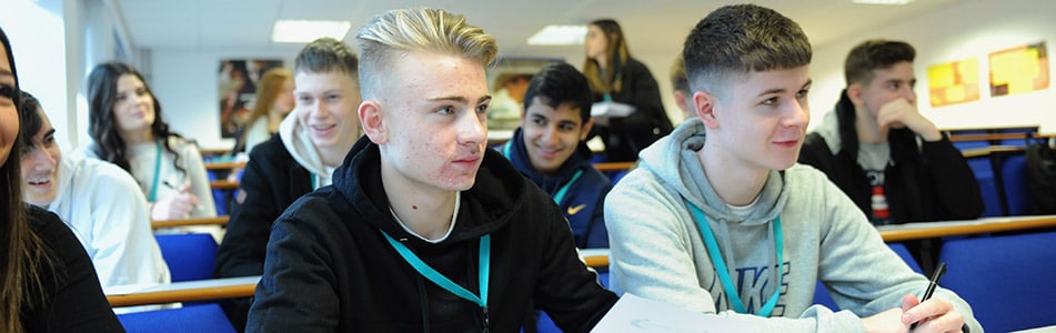 business students in a lecture